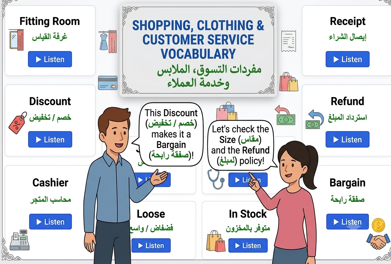 Shopping, Clothing & Customer Service