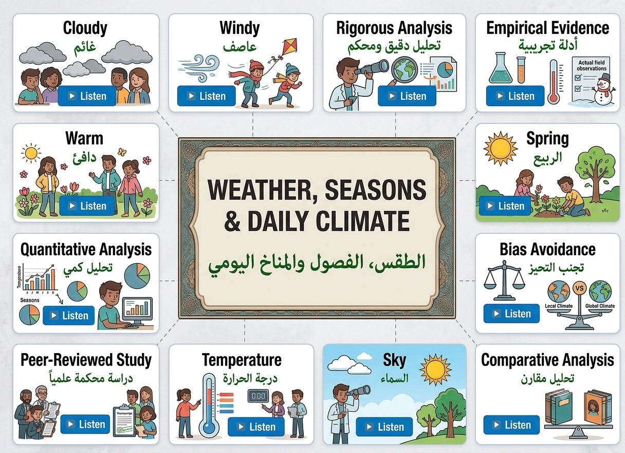 Weather, Seasons & Daily Climate